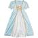 Den Goda Fen Kid's Princess Dress Velvet Light Blue