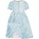 Den Goda Fen Kid's Princess Dress Velvet Light Blue