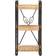 vidaXL Solid Mango Wood Bogreol 80cm