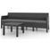 vidaXL 3079670 Loungeset, 1 Bord inkl. 1 Soffor