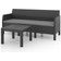 vidaXL 3079668 Lounge-Set, 1 Tisch einschl. 1 Sofas