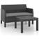 vidaXL 3079667 Loungeset, 1 Bord inkl. 1 Soffor