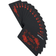 Card Game Poker Size Black - Red