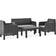 vidaXL 3067234 Lounge-Set, 1 Tisch einschl. 2 Stühle & 1 Sofas