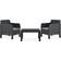 vidaXL 3067233 Loungeset, 1 Bord inkl. 2 Stolar