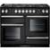 Rangemaster NEX110DFFCB/C Nexus 110cm Dual Fuel Charcoal Black, Chrome