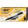 Bic Soft Feel Retractable Ball Pen Black - 12 Pack