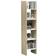 vidaXL Rack Standing Cabinet Étagère à livres 180cm