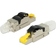 DeLock RJ45 STP Cat6a Mono Adapter