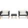 vidaXL 310218 Loungeset, 1 Bord inkl. 2 Soffor