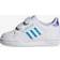 Adidas Infant Continental 80 Stripes - Cloud White/Cloud White/Pulse Aqua