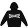 DSquared2 Kid's Boxer Logo Hooded Sweatshirt - Black (DQ0071D005UJDQ900)