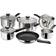 Judge Vista Draining Cookware Set with lid 6 Parts