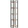 vidaXL 5-Tier Scaffale per libri 180cm