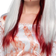 Smiffys Deluxe Blood Drip Ombre Wig