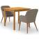vidaXL 3067731 Essgruppe, 1 Tisch einschl. 2 Stühle