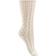 Condor Cotton Openwork Knee High Socks - Beige (25182_000_303)