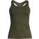 Casall Essential Racerback with Mesh Insert Tank Top - Forest Green