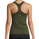 Casall Essential Racerback with Mesh Insert Tank Top - Forest Green