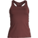 Casall Essential Racerback with Mesh Insert Tank Top - Mahogany Red