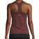 Casall Essential Racerback with Mesh Insert Tank Top - Mahogany Red