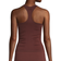 Casall Essential Seamless Racerback Tank Top - Mahogany Red