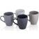 Sabichi Textured Mug 38.4cl 4pcs