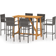 vidaXL 3067972 Ensemble de Bar d'Extérieur, 1 Table incluse 6 Chaises