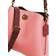 Coach Willow Shoulder Bag In Colorblock - Brass/Candy Pink Multi