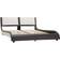 vidaXL Bed Frame with LED 21cm