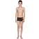 Arena Jr Solid Swim Boxer - Black/White (2A26175)