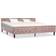 vidaXL Classic 74cm Sengeramme 200x200cm