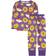 Småfolk Nightwear with Sun - Purple Heart (13-2710)