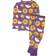 Småfolk Nightwear with Sun - Purple Heart (13-2710)