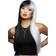 Smiffys Manic Panic Raven Virgin Diva Wig