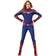 Rubies Deluxe Captain Marvel Women's Costume Superhero Costumes