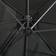 vidaXL Hanging Parasol with Pole + LED Light 300cm