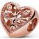 Pandora Family Tree Heart Charm - RoseGold