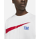 Nike Sportswear Swoosh Fleece Crew Sweatshirt - White/University Red