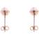 Ted Baker Sinaa Earrings - Rose Gold/Pearl