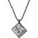 Emporio Armani New Logo Pendant Necklace - Grey