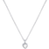 Ted Baker Hannela Heart Pendant Necklace - Silver/Transparent