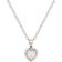 Ted Baker Hannela Heart Pendant Necklace - Silver/Transparent