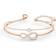 Swarovski Hyperbola Bangle - Rose Gold/Transparent