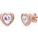 Ted Baker Boucles oreilles Femme TBJ1654-24-02 Transparent, Doré rose