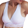 Carriwell Organic Crossover Nursing Bra White