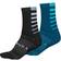 Endura Coolmax Stripe Socks 2-Pack Men - kingfisher