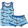 Småfolk Underwear with Dog - Blue Grotto (13-2760)