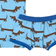 Småfolk Underwear with Dog - Blue Grotto (13-2760)