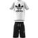 adidas Kid's Adicolor Shorts &Tee Set - White/Black (GP0194)